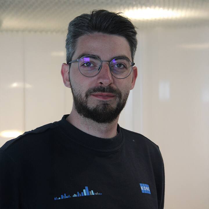 Raffael Fanelli, KONE Projektleiter für Großprojekte